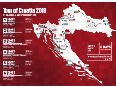 Sutra starta biciklistička utrka Tour of Croatia